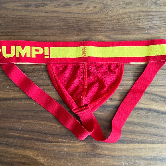 Pump Red/Yellow Jockstrap - New - Picture 3 of 8